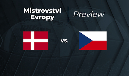 Češi vyráží do Dánska k druhému zápasu Mistrovství Evropy